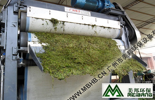 秸桿脫水圖例--帶式壓濾機(jī)農(nóng)業(yè)應(yīng)用類(lèi)