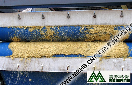 玉米渣脫水圖例--帶式壓榨機農(nóng)業(yè)類