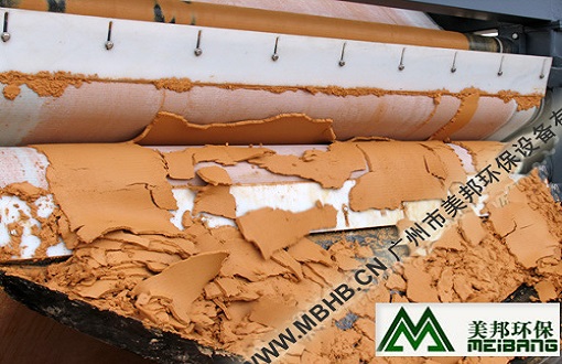 陶瓷砂廠應(yīng)用--帶式壓濾機工業(yè)污泥